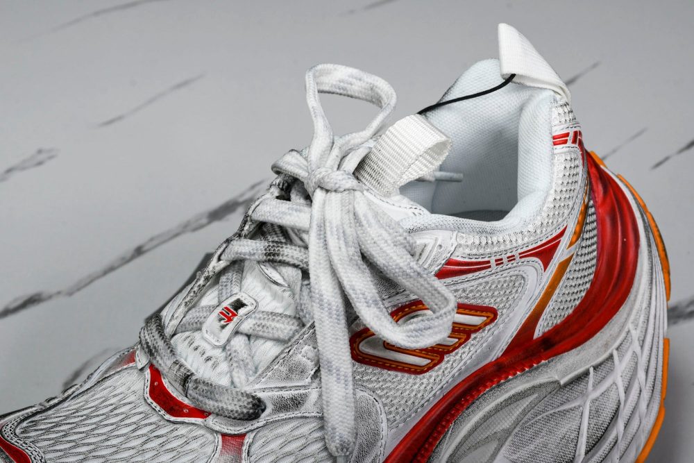 10XL Sneaker 'White Red Orange' - Image 10