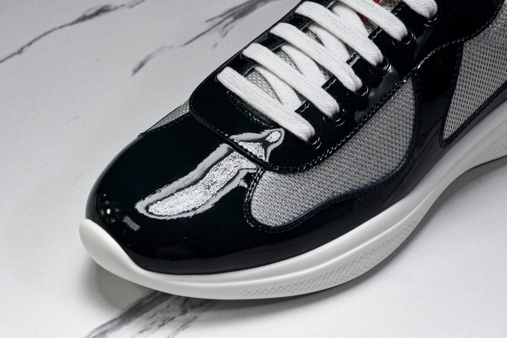 Prada America's Cup Sneaker 'Navy Blue Silver' - Image 9