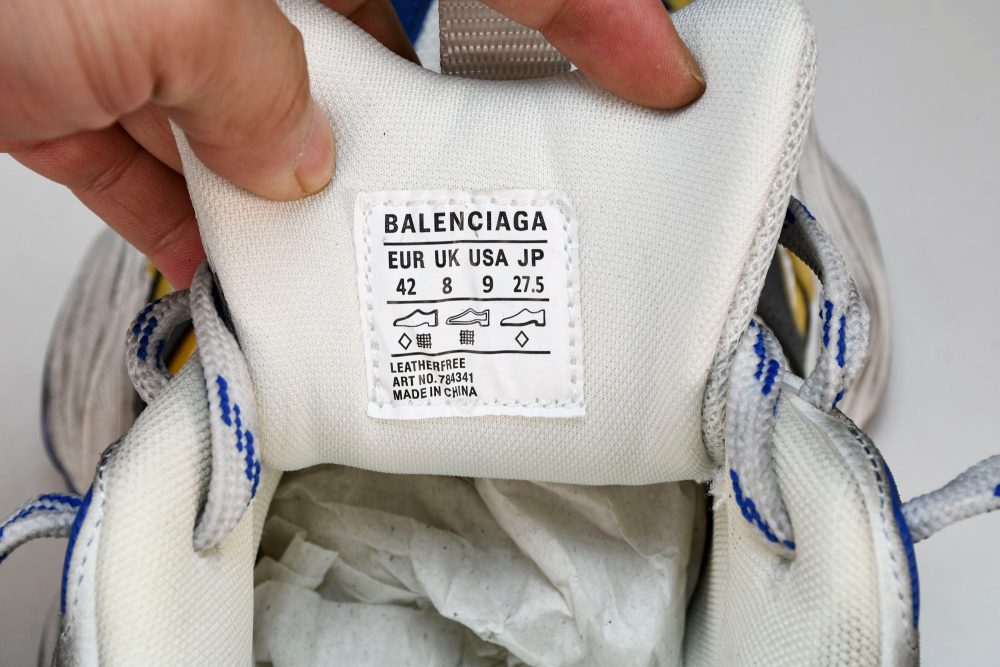 Cargo Sneaker 'White Blue' - Image 12