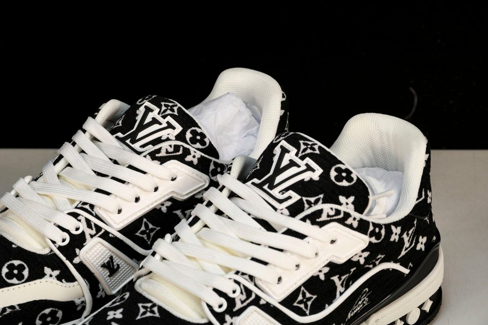 Louis Vuittоп Trainer Low 'Black Monogram Textile' - Image 19