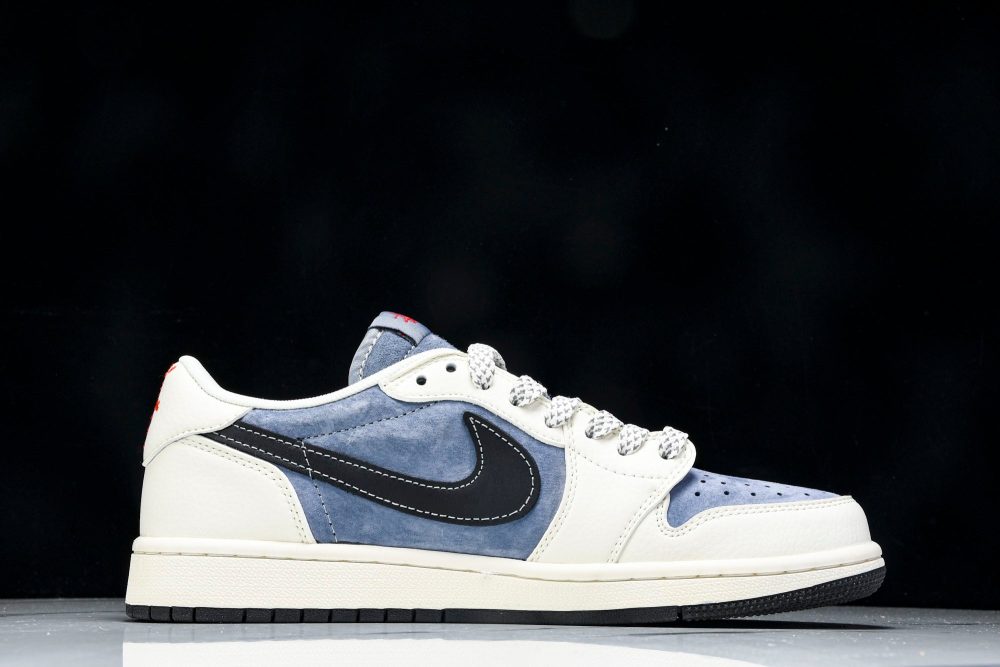 Travis Scott AJ1 Low x Stussy 'Playstation' (Custom) - Image 3