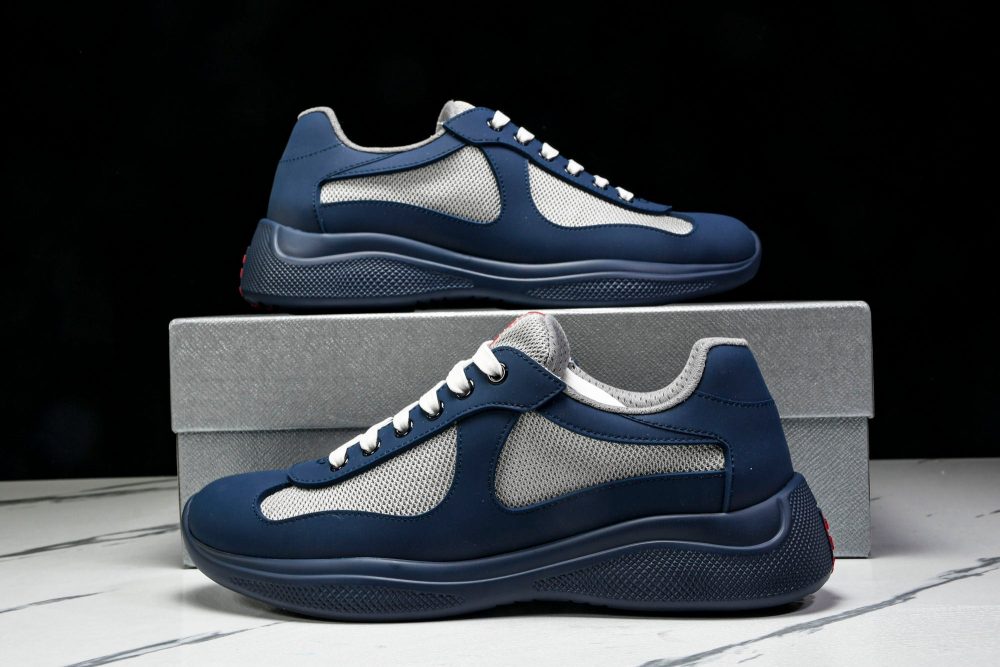Prada America's Cup Sneaker Soft Rubber 'Royal Blue' - Image 20