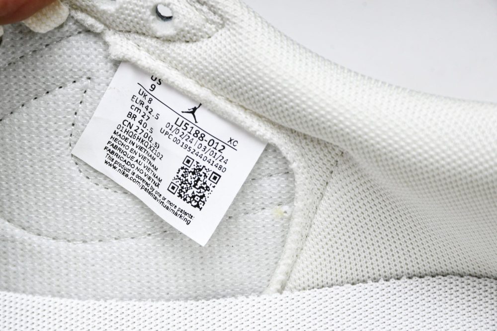 Travis Scott AJ1 Low x BAPE 'White' (Custom) - Image 12