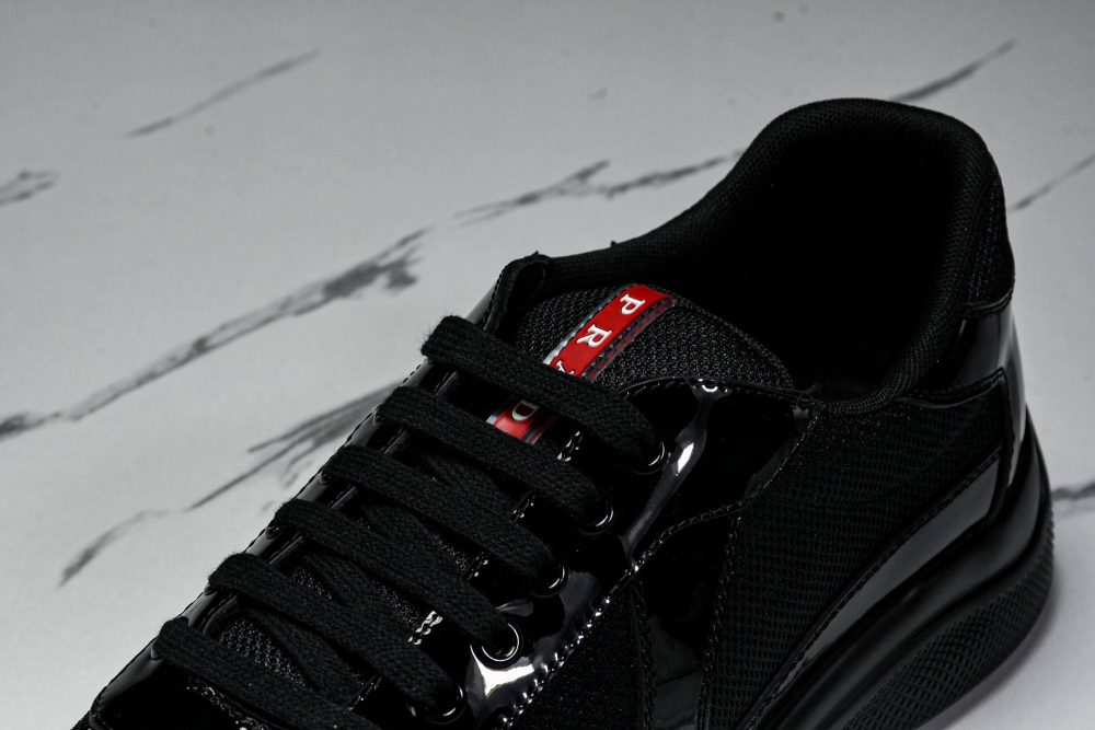 Prada America's Cup Sneaker 'Black' - Image 10