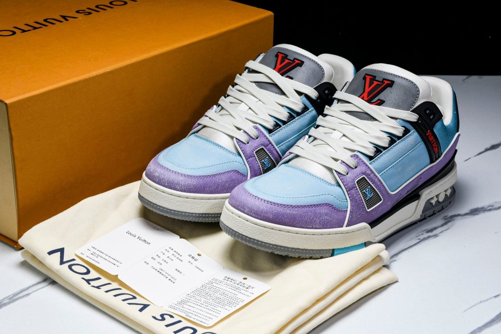 Louis Vuittоп Trainer Low 'Blue Multi' - Image 17