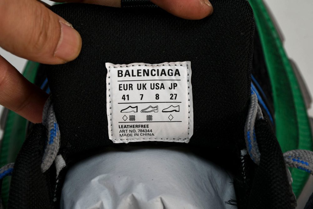 10XL Sneaker 'Black Blue Green' - Image 12