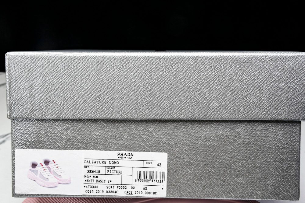 Prada America's Cup Sneaker Soft Rubber 'Pink' - Image 28