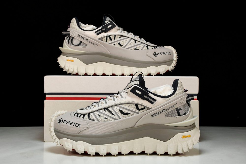 Moncler Trailgrip GTX 'White Grey' - Image 23