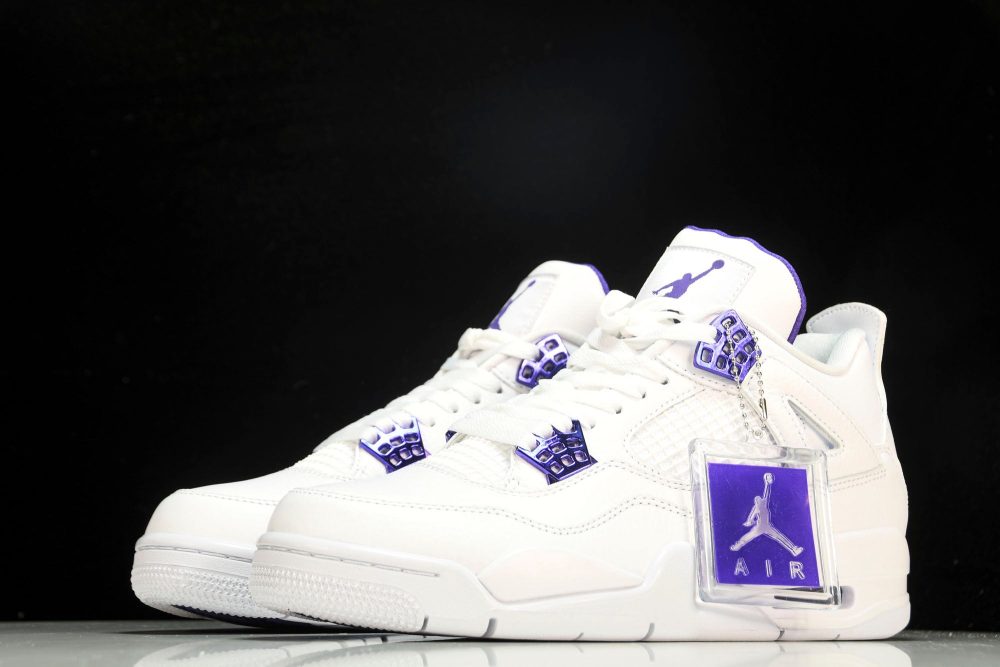 AJ4 Retro OG 'Purple Metallic' - Image 2