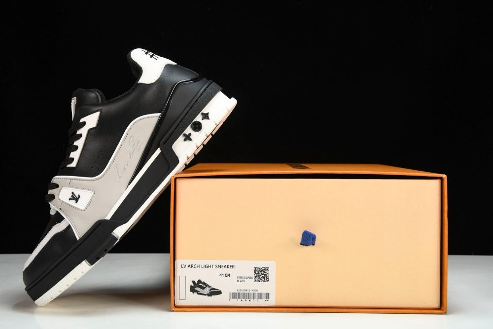 Louis Vuittоп Trainer Low 'Black Grey White' - Image 26