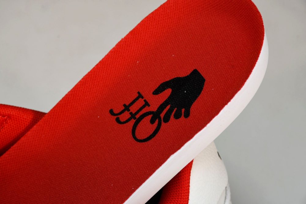 Off-White Out Of Office OOO Low Top "For Walking - White Red - Image 15