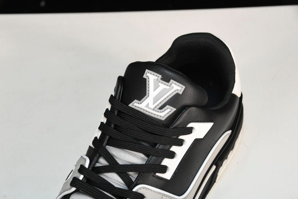 Louis Vuittоп Trainer Low 'Black Grey White' - Image 10