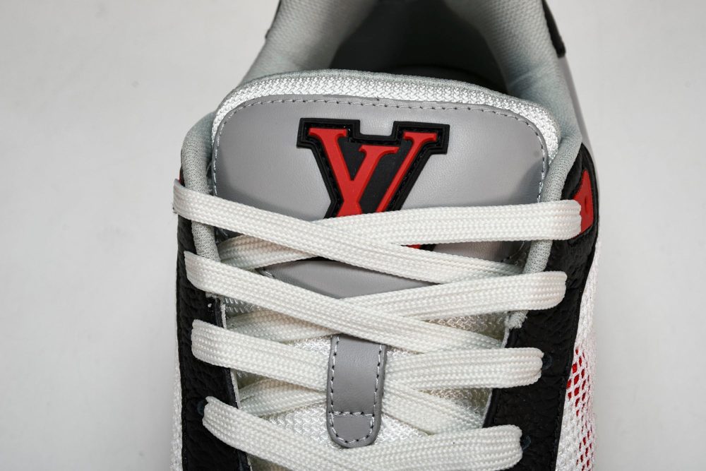 Louis Vuittоп Trainer Low Velcro Strap 'Red Black' - Image 11