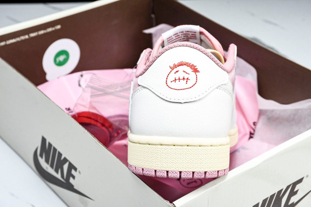 Travis Scott AJ1 Retro Low OG 'Shy Pink' - Image 23