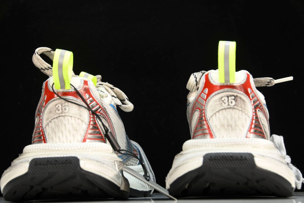 3XL Sneaker 'White Red Blue' - Image 7
