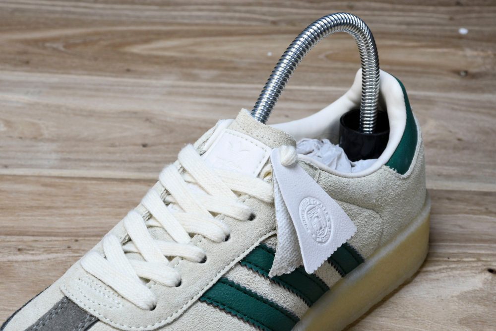 AD x Clarks '8th Street Samba' by Ronny Fieg 'White Green' - Image 11