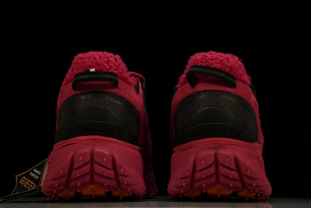 Moncler Trailgrip GTX 'Fuchsia Red Fur' - Image 7
