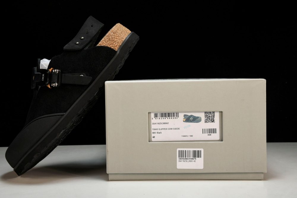 Birkenstock x D1or Tokio Mule Calfskin 'Black' - Image 21