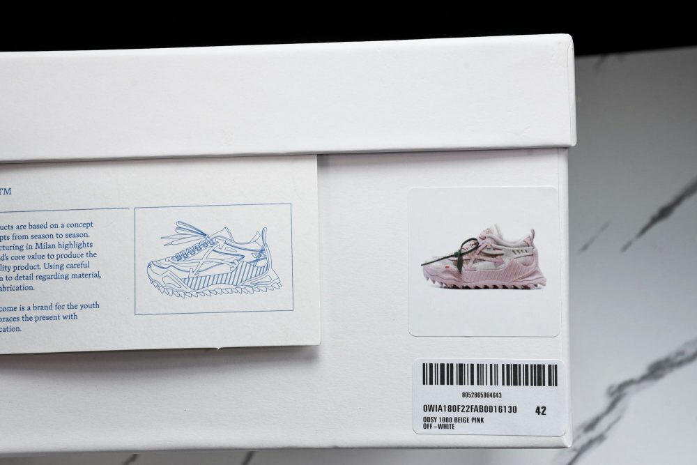 Off-White ODSY-1000 'Beige Pink' - Image 9