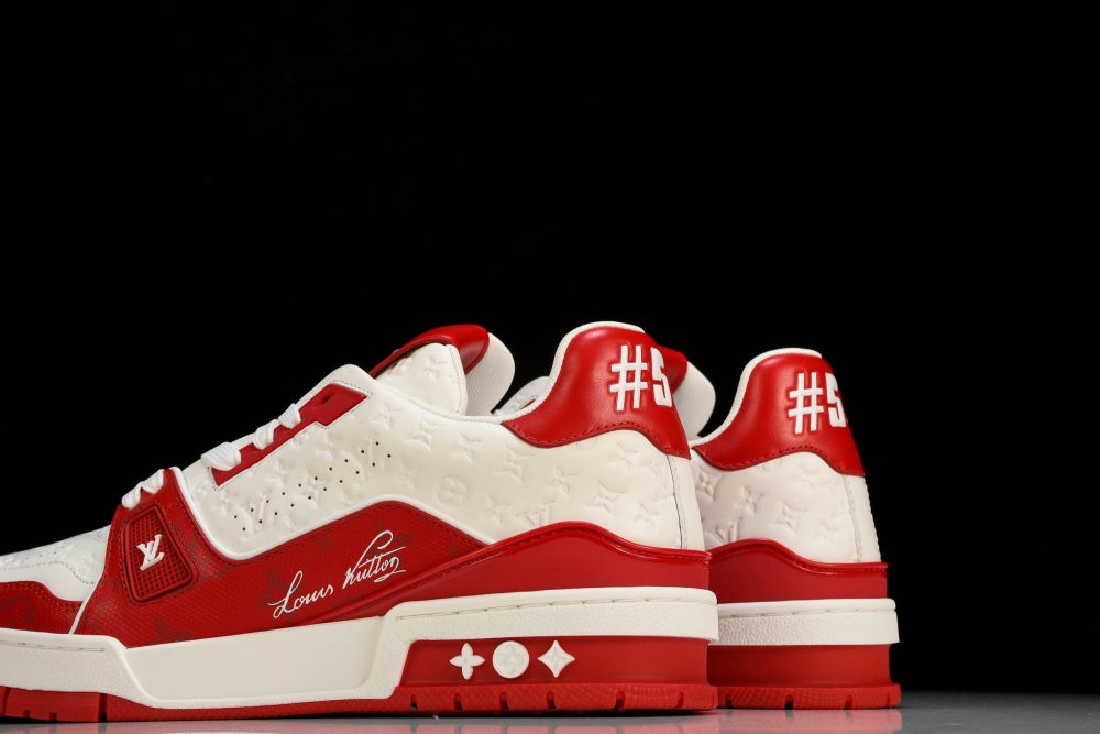 Louis Vuittоп Trainer Low 'Signature Red' - Image 8