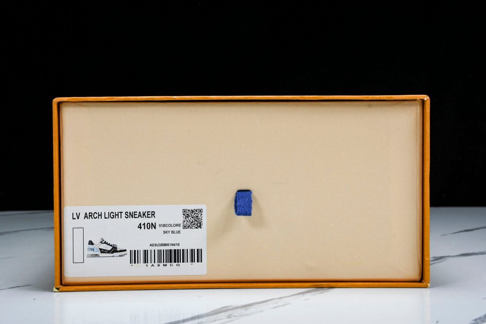 Louis Vuittоп Trainer Low Velcro Strap 'Blue Black' - Image 26