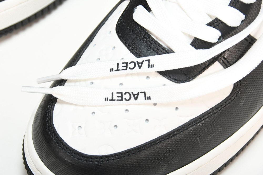 Louis Vuittоп x AF1 by Virgil Abloh 'Black White' - Image 20
