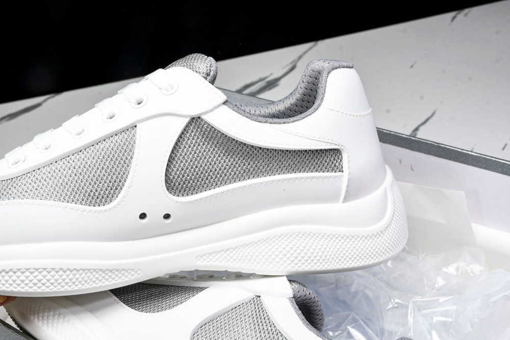 Prada America's Cup Sneaker Soft Rubber 'Cream White' - Image 29