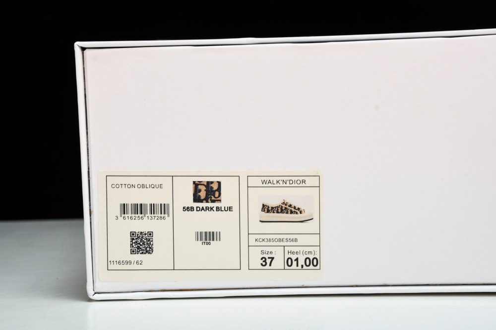D1or Walk'N'D1or Platform Sneaker 'Oblique Dark Blue' - Image 32
