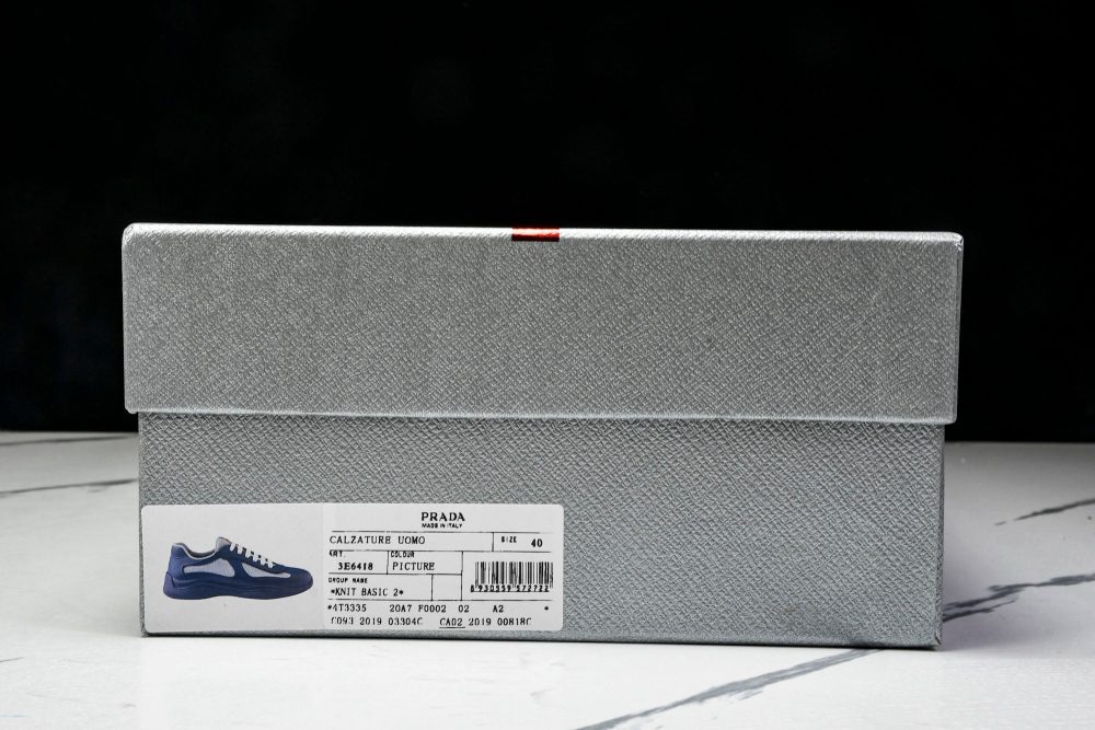 Prada America's Cup Sneaker Soft Rubber 'Royal Blue' - Image 23
