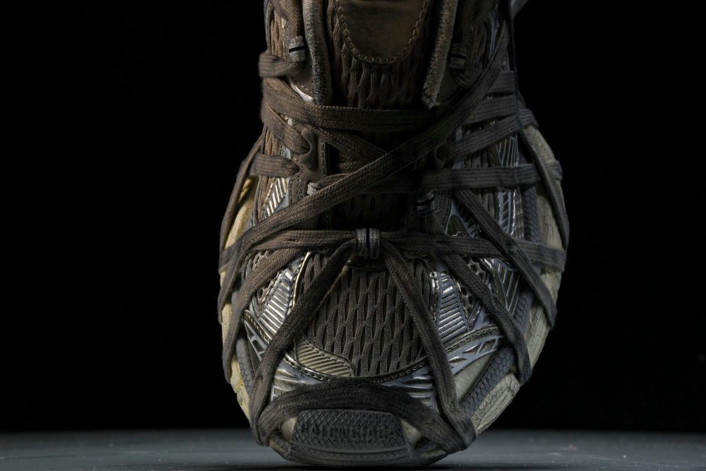 3XL Sneaker Extreme Lace 'Silver' - Image 6