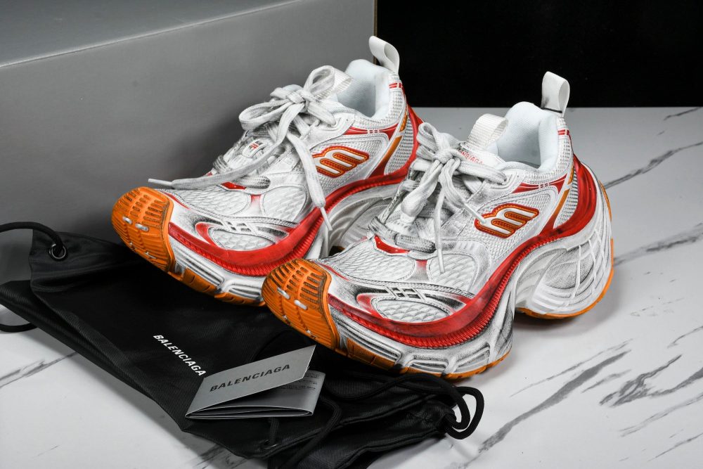 10XL Sneaker 'White Red Orange' - Image 22