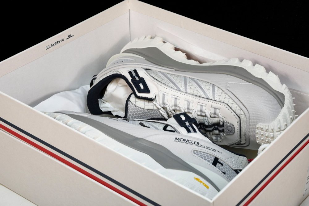 Moncler Trailgrip GTX 'White Grey' - Image 22