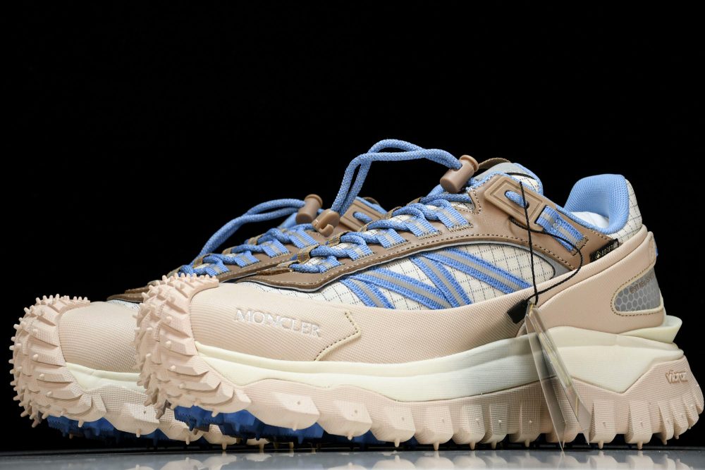 Moncler Trailgrip GTX 'Beige Blue' - Image 2