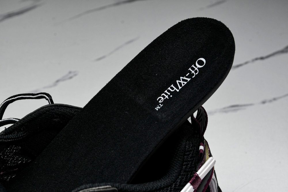 Off-White "Be Right Back" Sneaker 'Black Purple' - Image 13