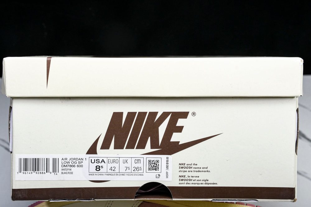 Travis Scott AJ1 Retro Low OG 'Shy Pink' - Image 29