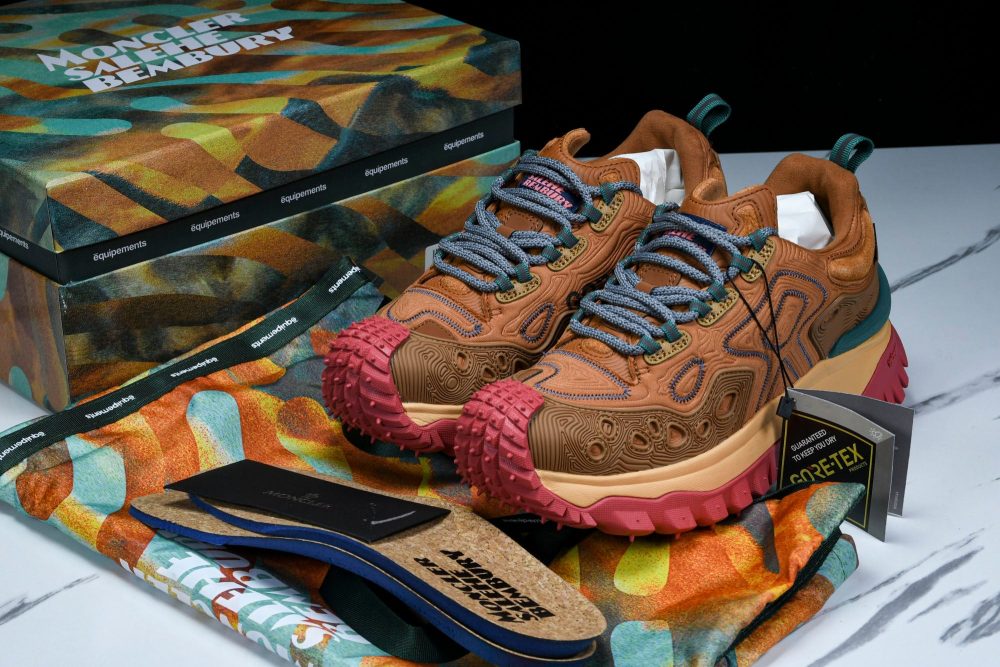 Salehe Bembury x Moncler Trailgrip Genius Grain GTX 'Orange' - Image 18