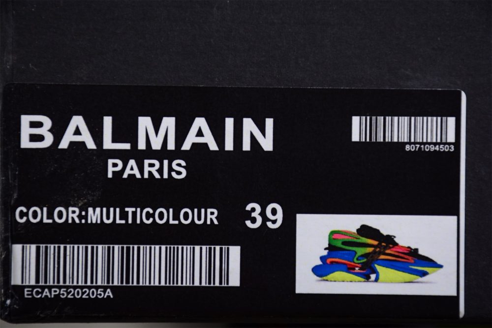 Balmain Unicorn Low-Top 'Multicolor' - Image 14