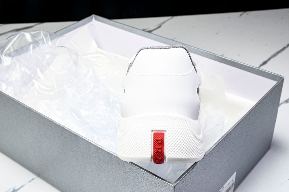 Prada America's Cup Sneaker Soft Rubber 'Cream White' - Image 27