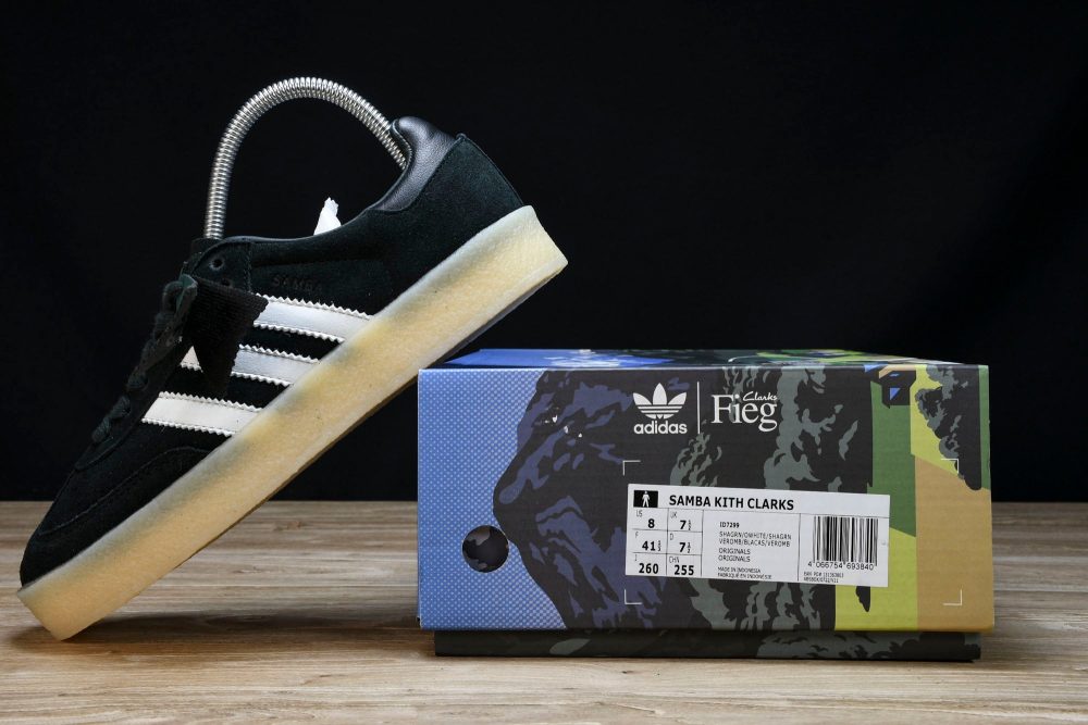 AD x Clarks '8th Street Samba' by Ronny Fieg 'Shadow Green' - Image 23