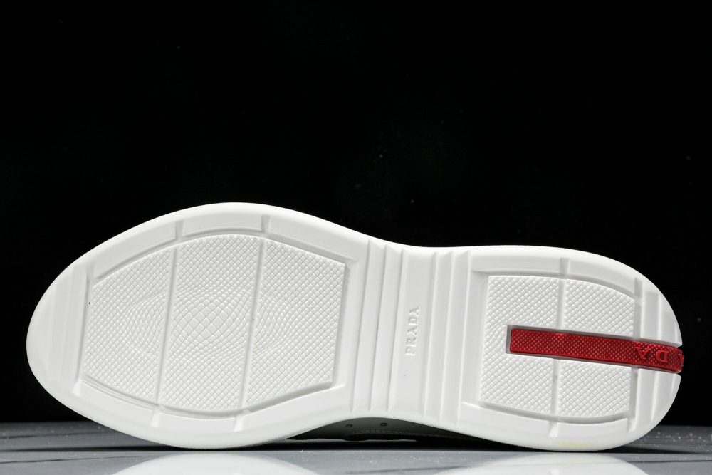 Prada America's Cup Sneaker 'Pearl Silver' - Image 5