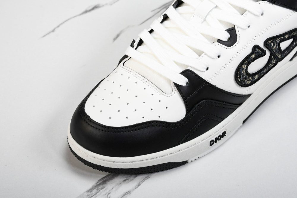 D1or B57 Mid-Top "Black White' - Image 9