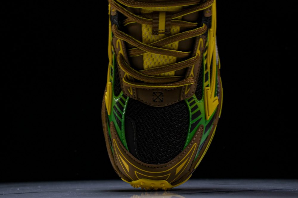 Off-White "Be Right Back" Sneaker 'Yellow Brown' - Image 6