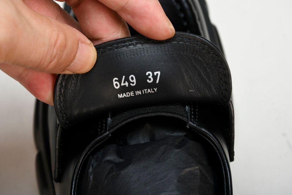 Prada Monolith Loafers 'Black' - Image 12
