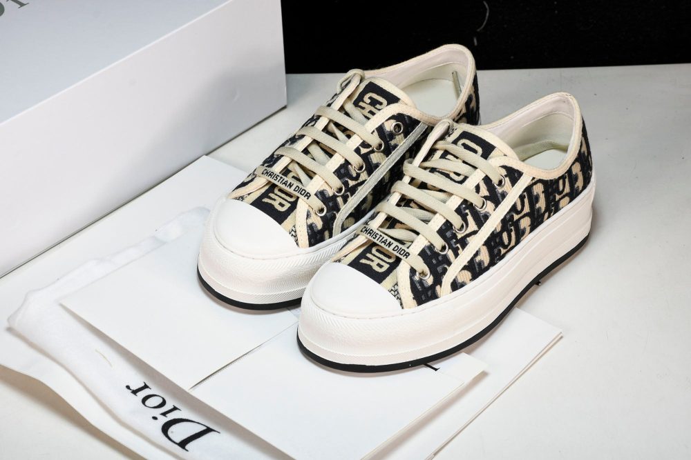 D1or Walk'N'D1or Platform Sneaker 'Oblique Dark Blue' - Image 23