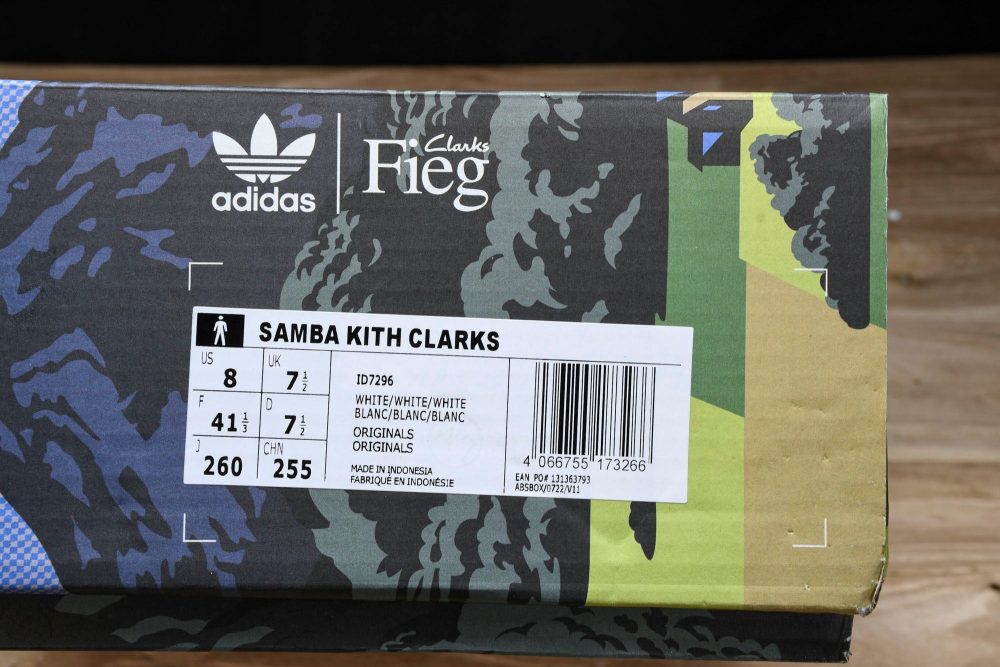 AD x Clarks '8th Street Samba' by Ronny Fieg 'Grey' - Image 27
