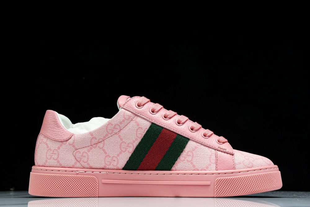 Guссi Ace Web 'Pink Monogram' - Image 3