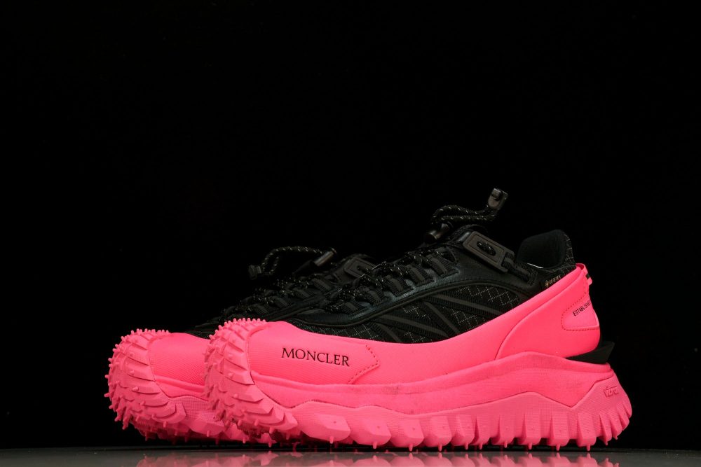 Moncler Trailgrip GTX 'Pink Black' - Image 2