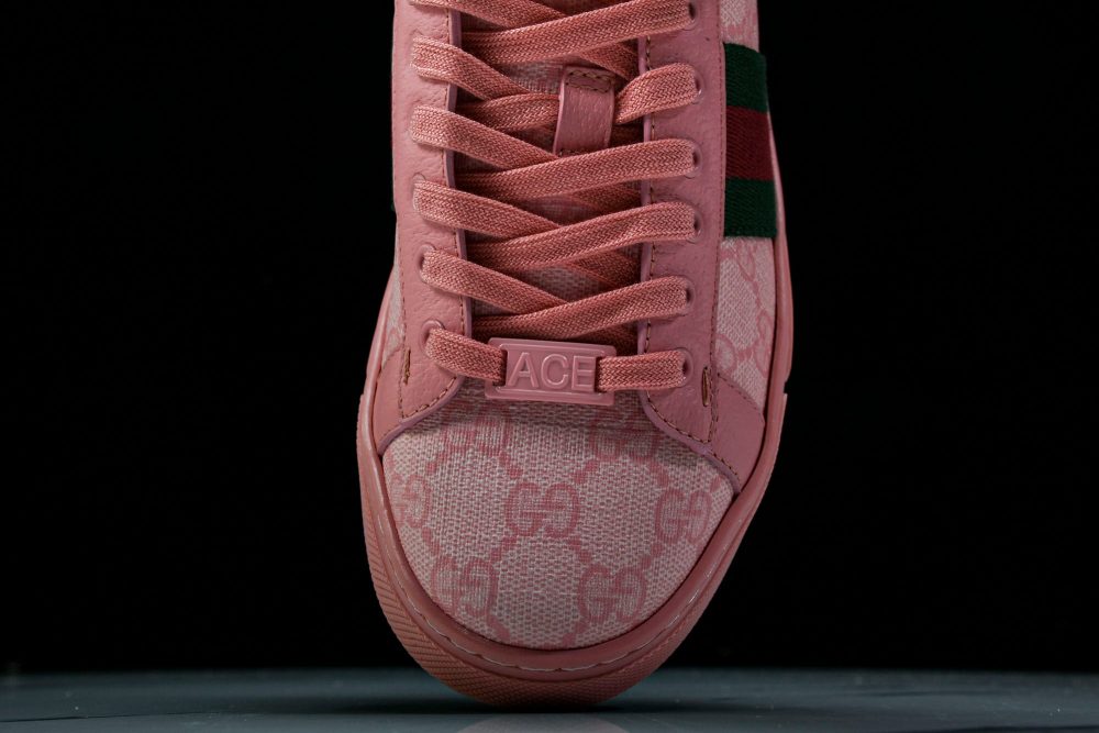 Guссi Ace Web 'Pink Monogram' - Image 6
