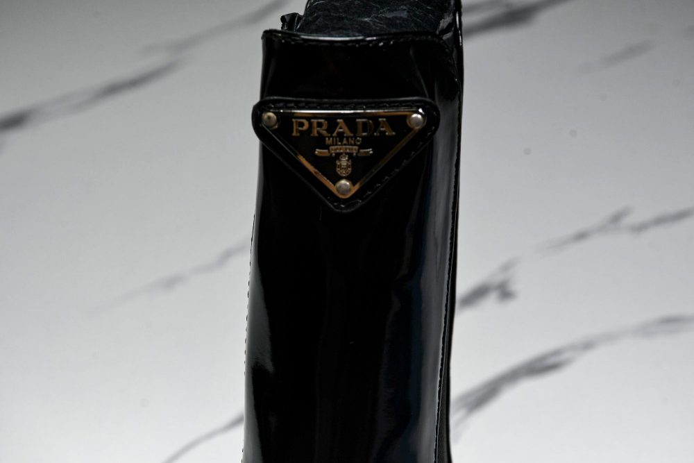 Prada Patent Chelsea Boots 'Black' - Image 11