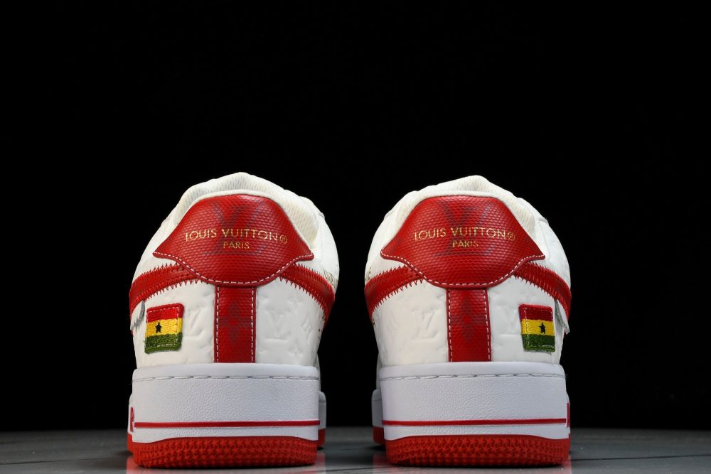 Louis Vuittоп x AF1 by Virgil Abloh 'Ghana' - Image 7